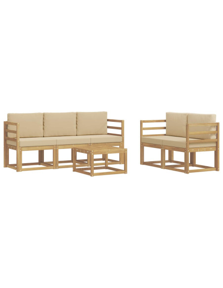 Set di divani da esterno 6 pcs