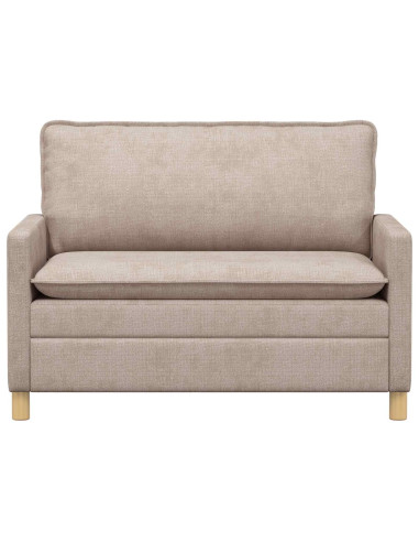 Divano Beige 126 x 81 x 87,5 cm Poliestere