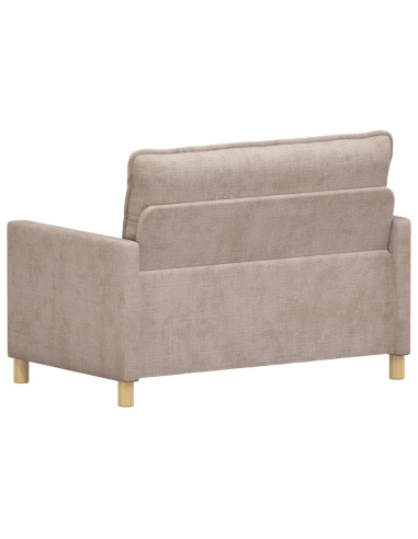 Divano Beige 126 x 81 x 87,5 cm Poliestere