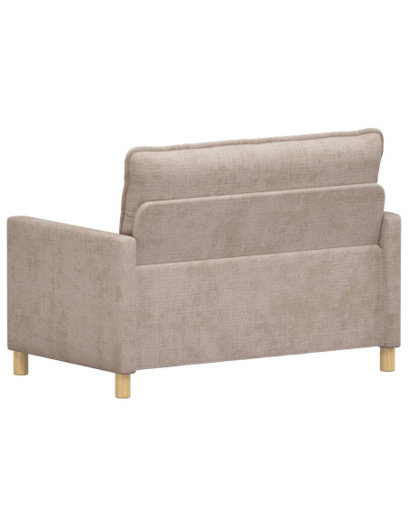 Divano Beige 126 x 81 x 87,5 cm Poliestere