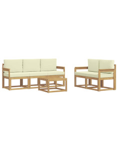 Set di divani da esterno 6 pcs 2