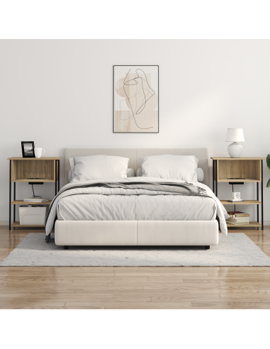 Armadio da Notte Rovere Sonoma 55 x 31 x 76 cm