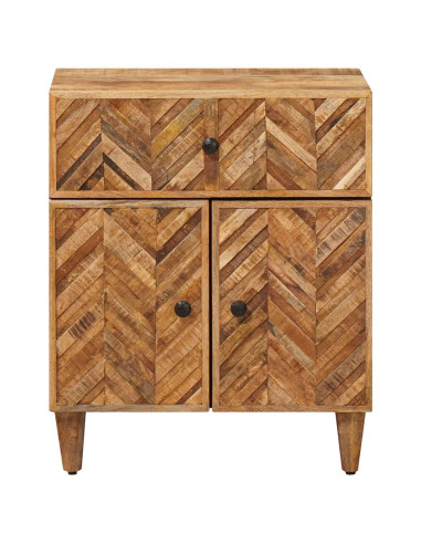 Comodino Marrone 50 x 33 x 60 cm Legno di mango massello
