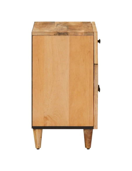Comodino Marrone 50 x 33 x 60 cm Legno di mango massello