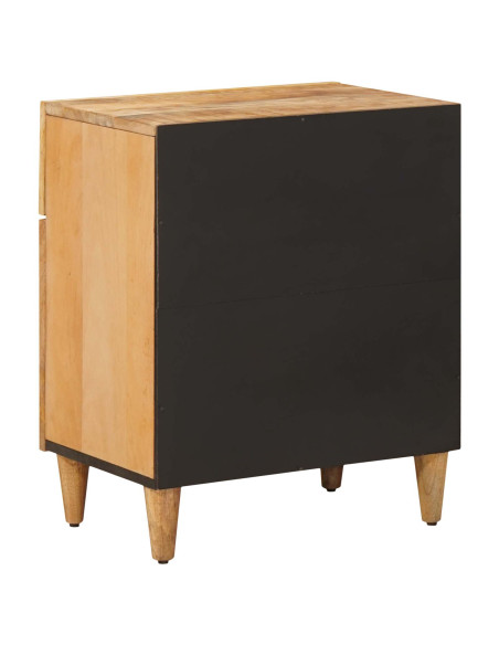 Comodino Marrone 50 x 33 x 60 cm Legno di mango massello