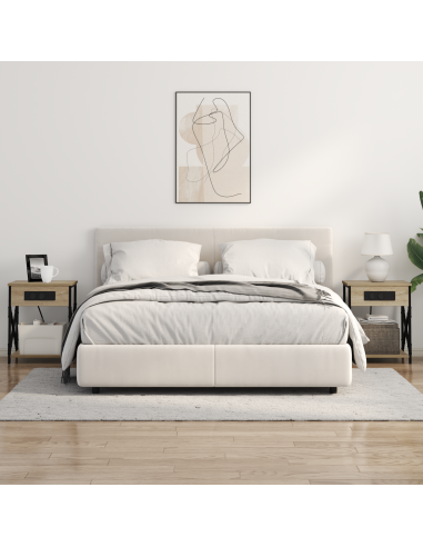 Armadio da Notte Rovere Sonoma 41 x 31 x 51 cm