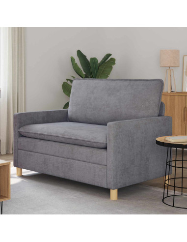 Divano Grigio Chiaro 126 x 81 x 87,5 cm Poliestere