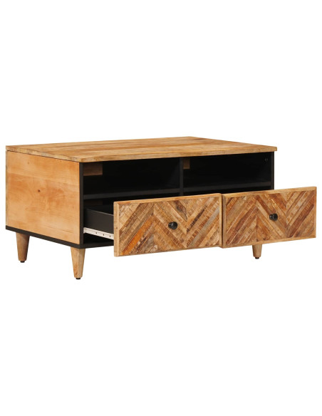 Tavolino da salotto con cassetto Marrone 80 x 54 x 40 cm