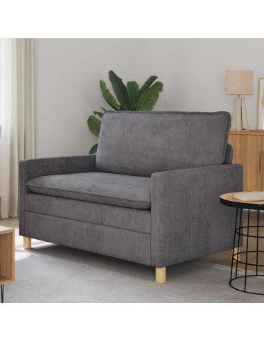 Divano Grigio Scuro 126 x 81 x 87,5 cm Poliestere