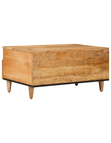 Tavolino da salotto con cassetto Marrone 80 x 54 x 40 cm