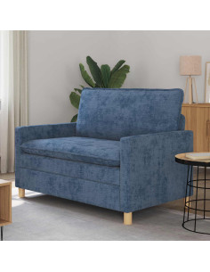 Divano Blu 126 x 81 x 87,5 cm Poliestere