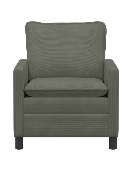 Divano Grigio Chiaro 76 x 81 x 87,5 cm Tessuto