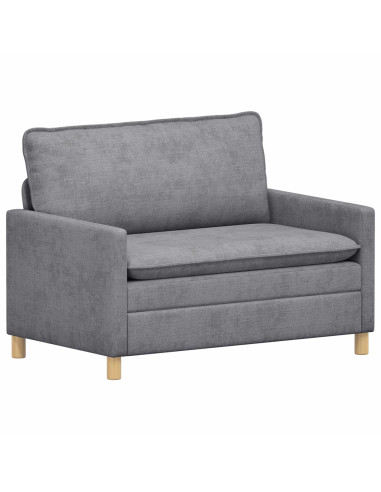 Divano Grigio Chiaro 126 x 81 x 87,5 cm Poliestere