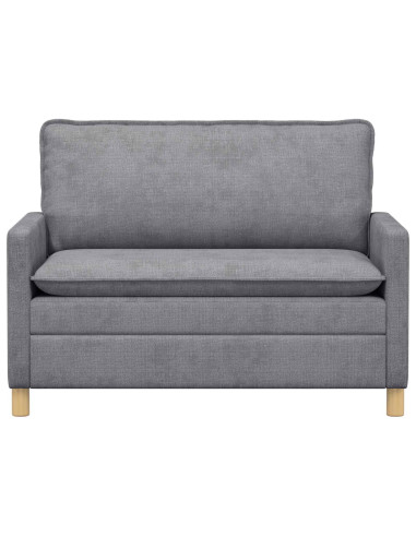 Divano Grigio Chiaro 126 x 81 x 87,5 cm Poliestere