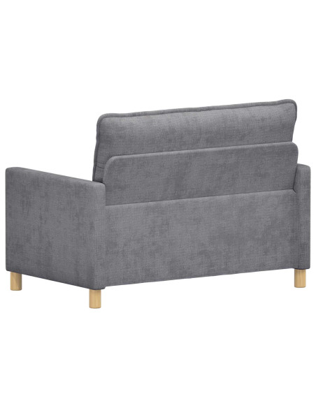 Divano Grigio Chiaro 126 x 81 x 87,5 cm Poliestere
