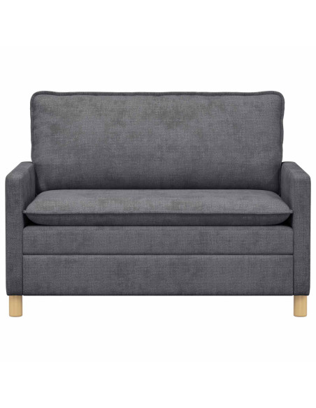 Divano Grigio Scuro 126 x 81 x 87,5 cm Poliestere
