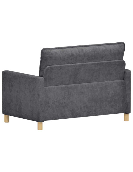 Divano Grigio Scuro 126 x 81 x 87,5 cm Poliestere