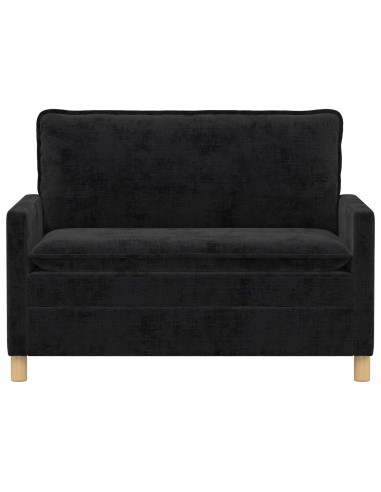 Divano Nero 126 x 81 x 87,5 cm Poliestere