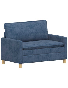 Divano Blu 126 x 81 x 87,5 cm Poliestere 2