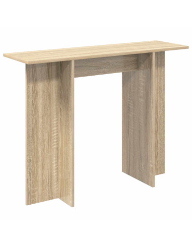 Tavolo consolle Rovere Sonoma 100 x 30 x 75 cm