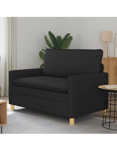 Divano Nero 126 x 81 x 87,5 cm Tessuto