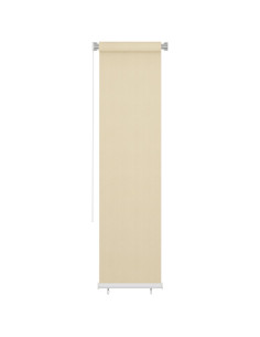 Tenda a Rullo per Esterni Crema 60x230 cm in HDPE