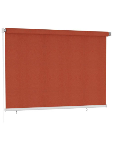 Tenda a Rullo per Esterni 220x140 cm Terracotta HDPE