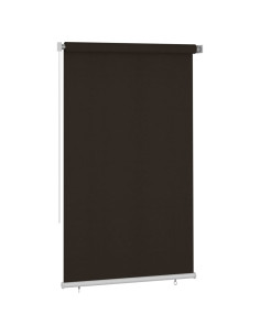 Tenda a Rullo per Esterni 140x230 cm Marrone HDPE