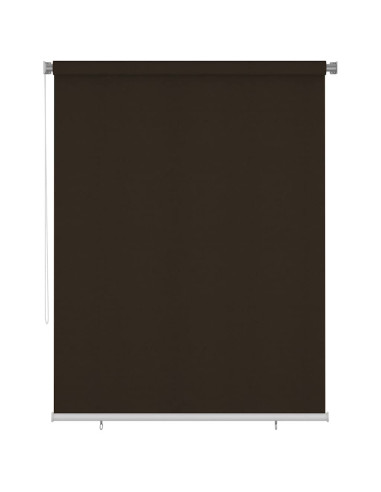 Tenda a Rullo per Esterni 180x230 cm Marrone