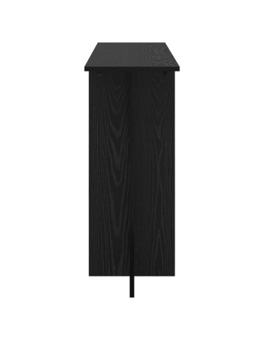 Tavolo consolle Rovere Nero 100 x 30 x 75 cm