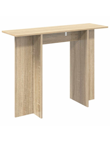 Tavolo consolle Rovere Sonoma 100 x 30 x 75 cm