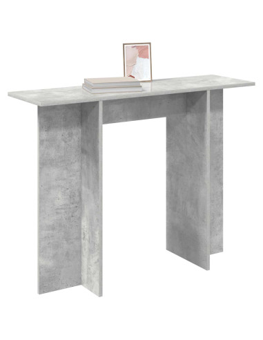 Tavolo consolle Grigio Cemento 100 x 30 x 75 cm