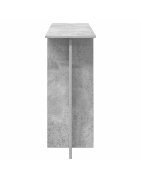 Tavolo consolle Grigio Cemento 100 x 30 x 75 cm