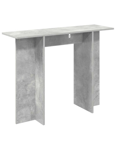 Tavolo consolle Grigio Cemento 100 x 30 x 75 cm