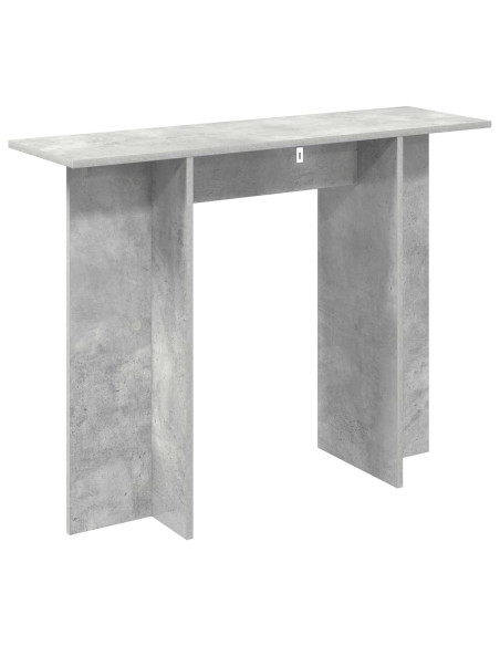 Tavolo consolle Grigio Cemento 100 x 30 x 75 cm