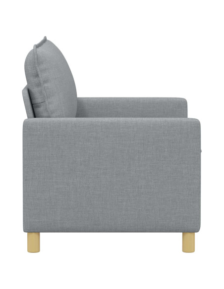 Divano Grigio chiaro 126 x 81 x 87,5 cm