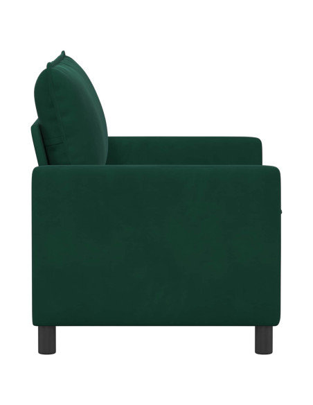 Divano Verde scuro 126 x 81 x 87,5 cm