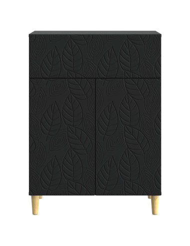 Credenza Nero 66 x 34,5 x 90 cm Legno ingegnerizzato
