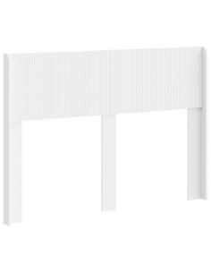 Testiera Letto Bianco Legno ingegnerizzato 2