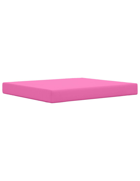 Cuscino per divano da esterno 2 pcs Rosa Poliestere