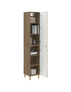 Set di armadi 2 pcs 33 x 34,5 x 90 cm Legno ingegnerizzato 2