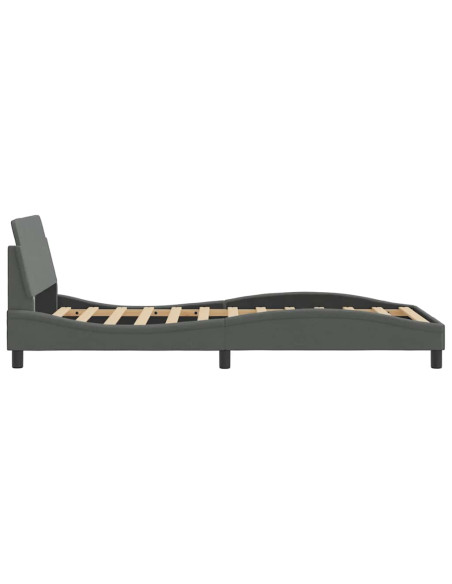 Giroletto Dover Grigio Scuro 100x203 cm Tessuto