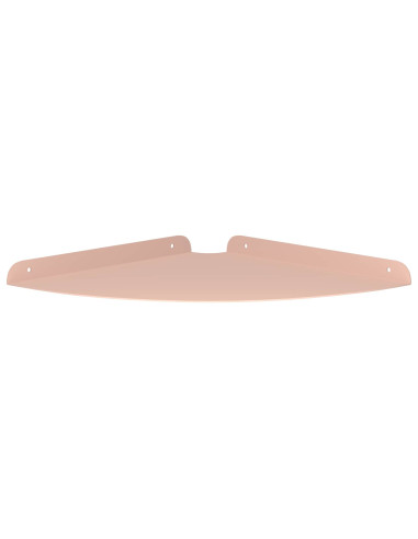 Mensola sospesa con lo scaffale 2 pcs Rosa 30 x 30 x 2 cm
