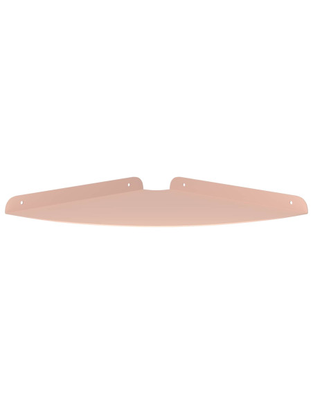 Mensola sospesa con lo scaffale 2 pcs Rosa 30 x 30 x 2 cm