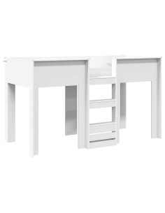 Letto a Castello per Bambini Bianco 75 x 190 cm 2