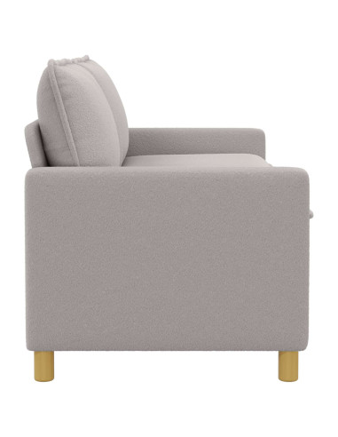 Divano Grigio Chiaro 156 x 81 x 87,5 cm Tessuto