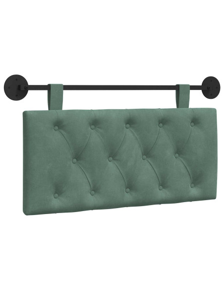 Testata appesa Verde Mare 90 x 55 x 7 cm Velluto