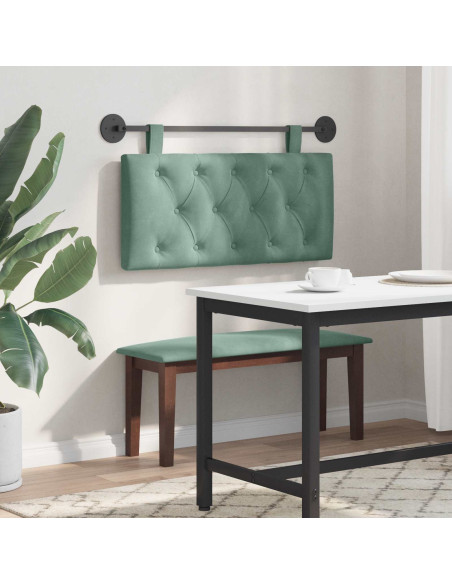 Testata appesa Verde Mare 90 x 55 x 7 cm Velluto