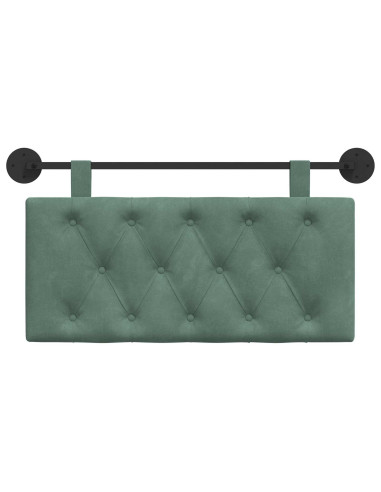 Testata appesa Verde Mare 90 x 55 x 7 cm Velluto