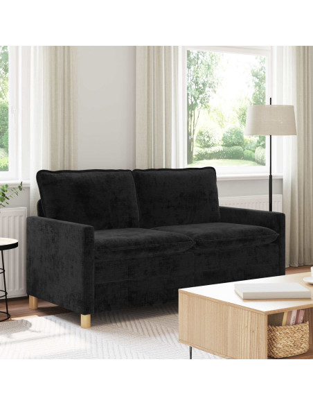 Divano Nero 156 x 81 x 87,5 cm Poliestere